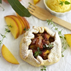 Peach Galette