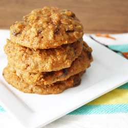 Zested Carrot Cake Cookies