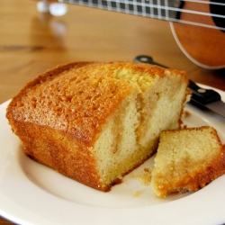 Rum Drenched Vanilla Cake