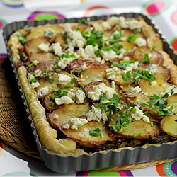 Potato Leek Tart