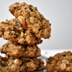 Chocolate Chip Banana Oat Cookies