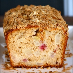 Pear and Raspberry Bread Cafe Style