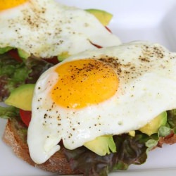 Open-face Egg Sandwich