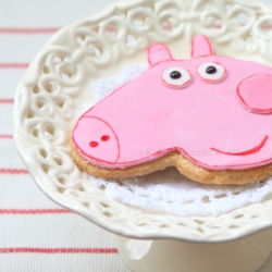 Gorgeous George Pig Cookies