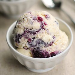 Blueberry Pie Ice Cream