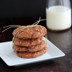 Chocolate Toffee Coffee Cookies