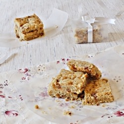 Peanutbutter Bars with Toffee