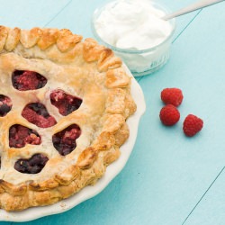 Raspberry Blueberry Pie