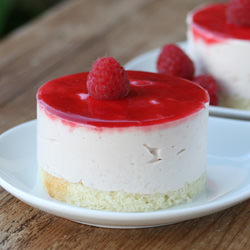 Raspberry Mousse Entremet