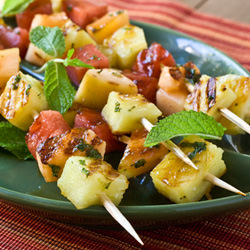 Grilled Fruit Skewers