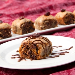 Chocolate Cherry Baklava