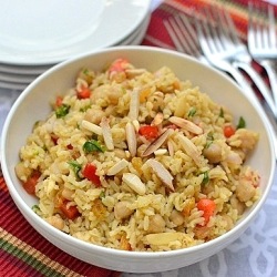 Curried Brown Rice Salad