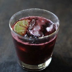 Blackberry Caipirinha