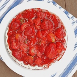 Strawberry Basil Pie