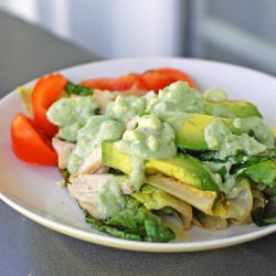 Avocado Blue Cheese Dressing