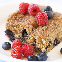 Summer Berry Coffee Cake