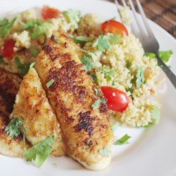 Catfish with Couscous