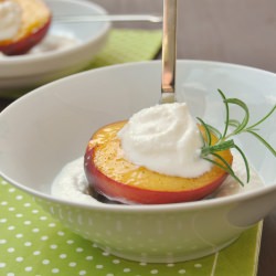 Grilled Peaches with Ricotta