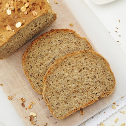 Spelt Bread with Caraway Seeds