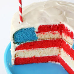 Flag Cake