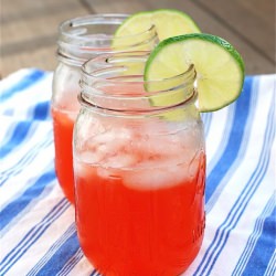 Strawberry Lime Coolers