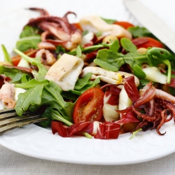 Grilled Squid Salad