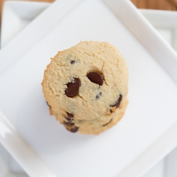 Coconut Flour Chocolate Chip Cookie