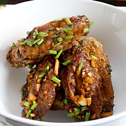 Spicy Baked Chicken Wings