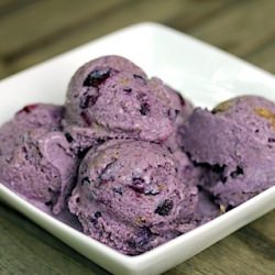 Blueberry Cheesecake Ice Cream