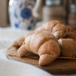 Rosemary, Olive and Feta Horns