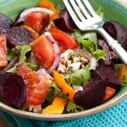 Roasted Beet and Feta Salad