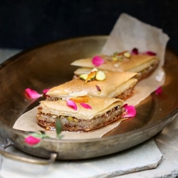 Baklava with phyllo from scratch