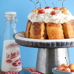 French Toasted Angel Food Cake