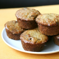 Banana Date Muffins