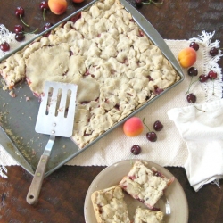 Apricot-Cherry Slab Pie