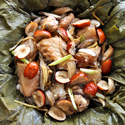 Chicken in Lotus Leaf