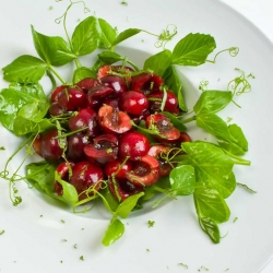 Cherry & Pea Vince Salad