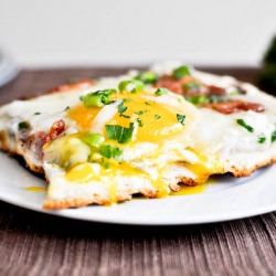 Grilled Breakfast Pizza