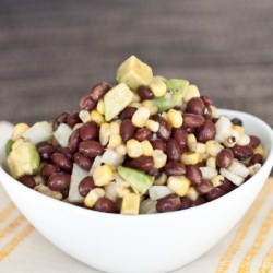 Lime-Cumin Black Bean Corn Salad