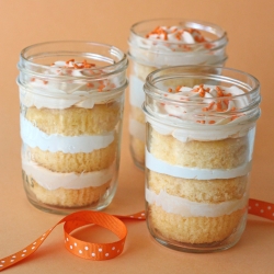 Orange Dreamsicle Cupcakes