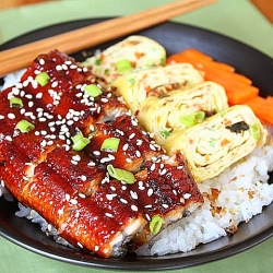 Unagi & Tamagoyaki Sushi Rice