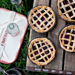 Mixed Berry & Lemon Verbana Pie