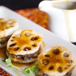 Fried Lotus Root with Pork