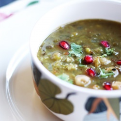 Chickpea & Lentil Pomegranate Curry