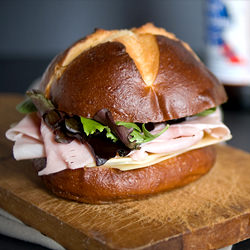 Saucy Ham Sandwich