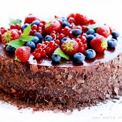 Triple Chocolate Cake