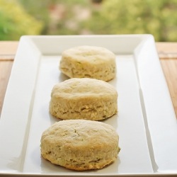 Leek and Chive Biscuits