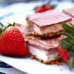 Nutella Cheesecake Squares