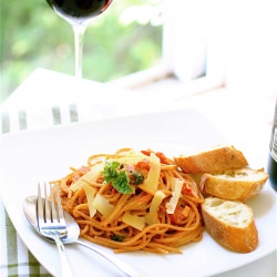 Tomato and Mascarpone Pasta