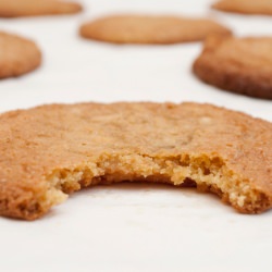 Chewy Gingernut Biscuits